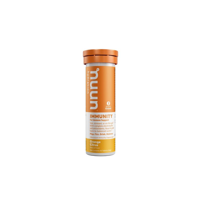 Nuun Immunity for Immune System Support Drink Tabs - Orange Citrus - 10ct