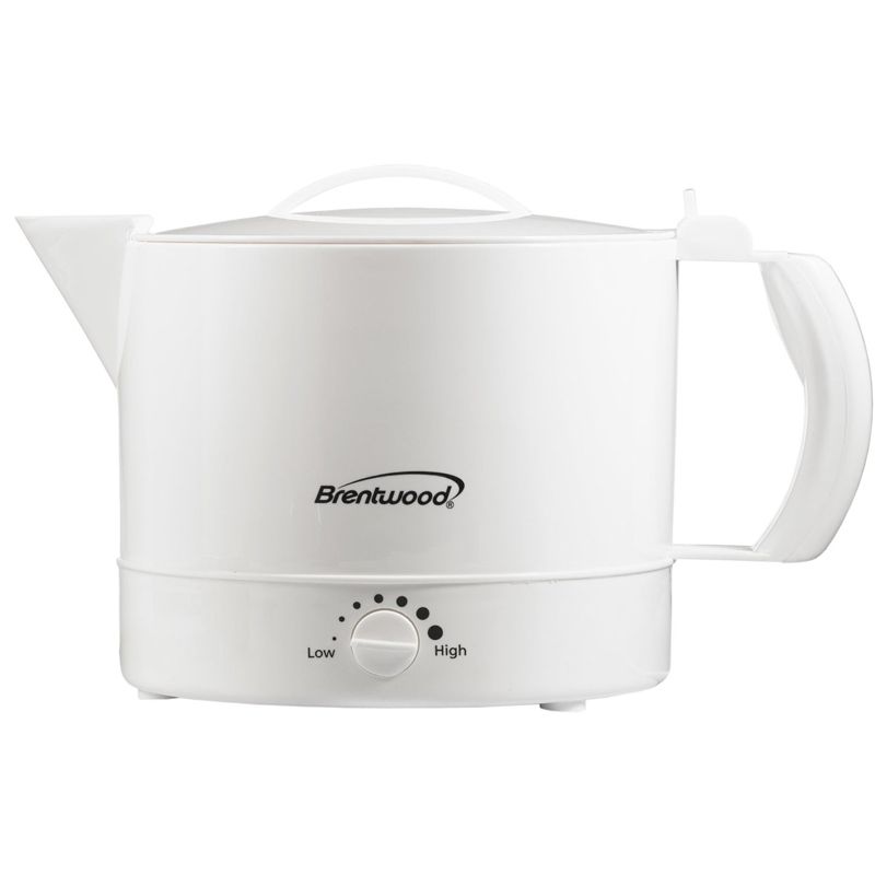 MegaChef 1.7L Electric Tea Kettle - Silver