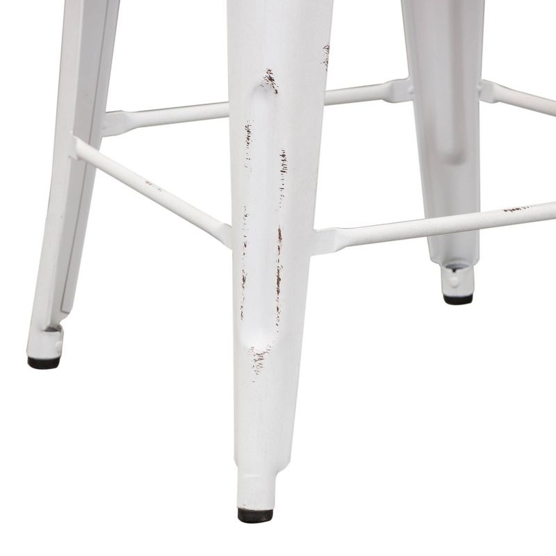 2pc Vintage Series Bow Back Counter Height Barstool Cream - Liberty Furniture