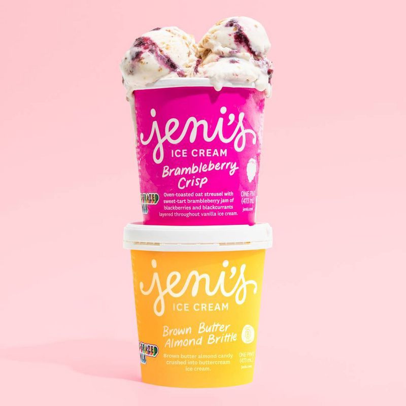 Jeni's Brambleberry Crisp Ice Cream - 16oz
