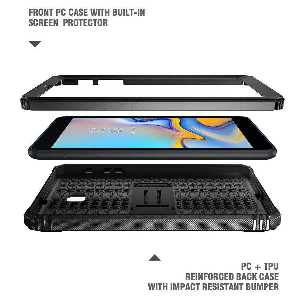 Poetic Revolution Drop Protective Case Black For Samsung Galaxy Tab A 8.0 2018