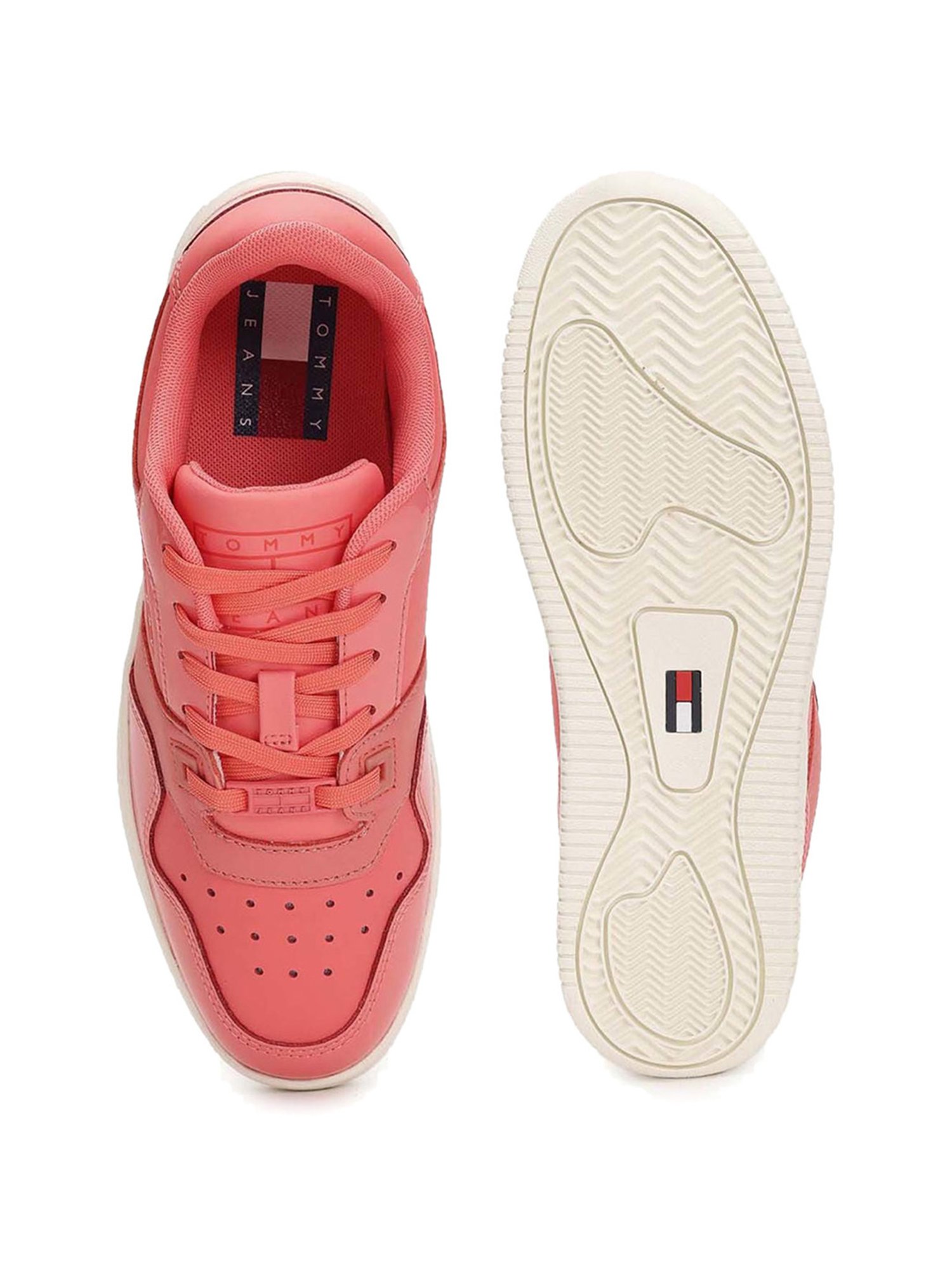 Tommy Hilfiger Women's Peach Casual Sneakers