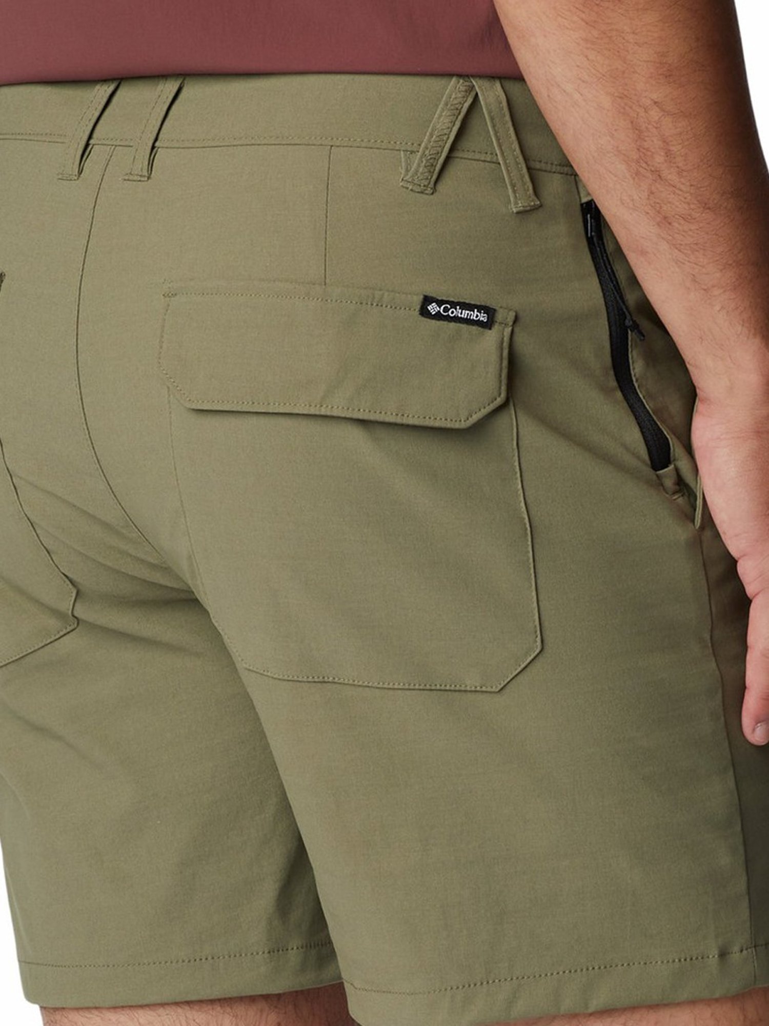 Columbia Men Green Canyon Gate Utility Shorts