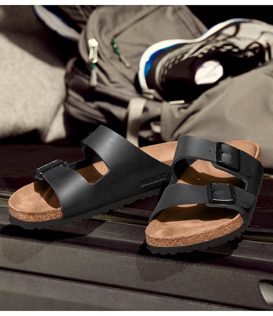 Birkenstock Women's Arizona Double Banded Buckle Slip-On Sandals