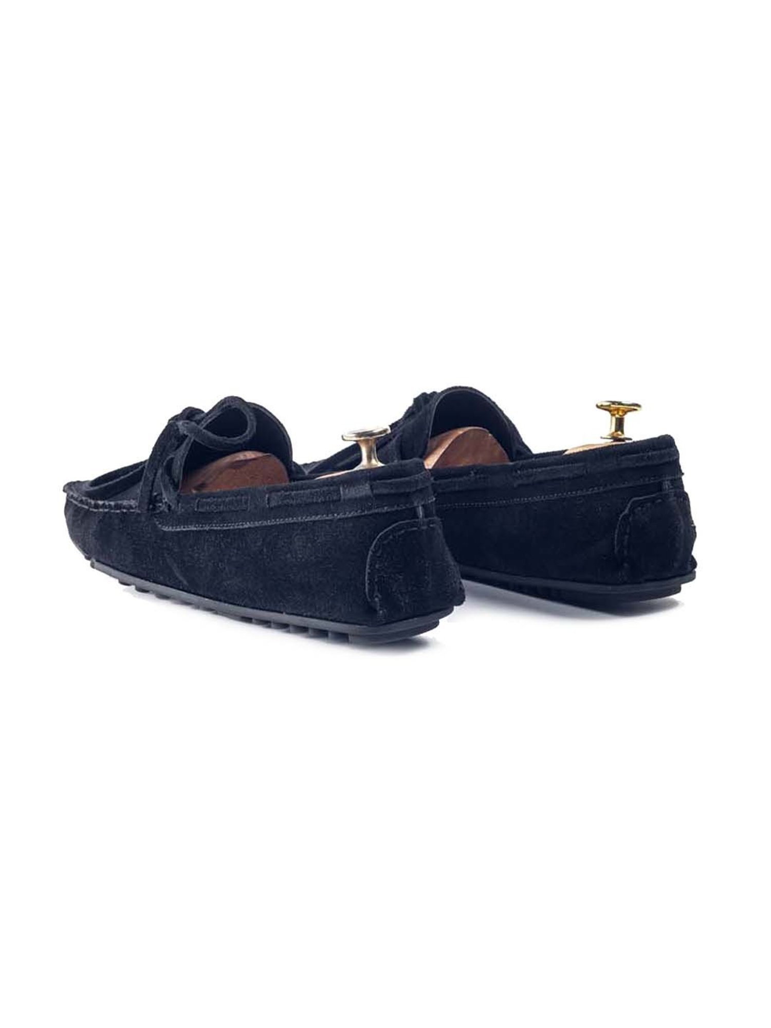 Griffin Men's Black Boat Shoes