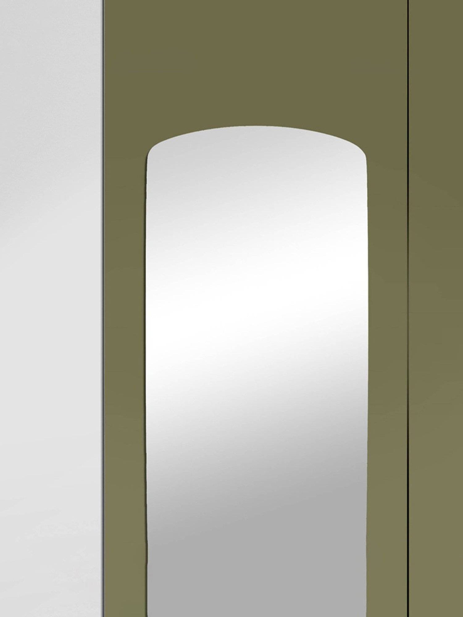 Godrej Interio Ewa Brown Engineered Wood 4 Door Wardrobe