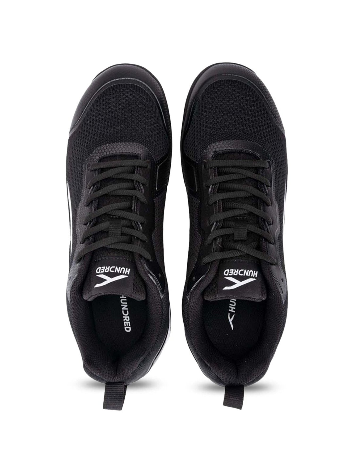 Hundred Men's Infiity Pro Black Indoor Court Shoes