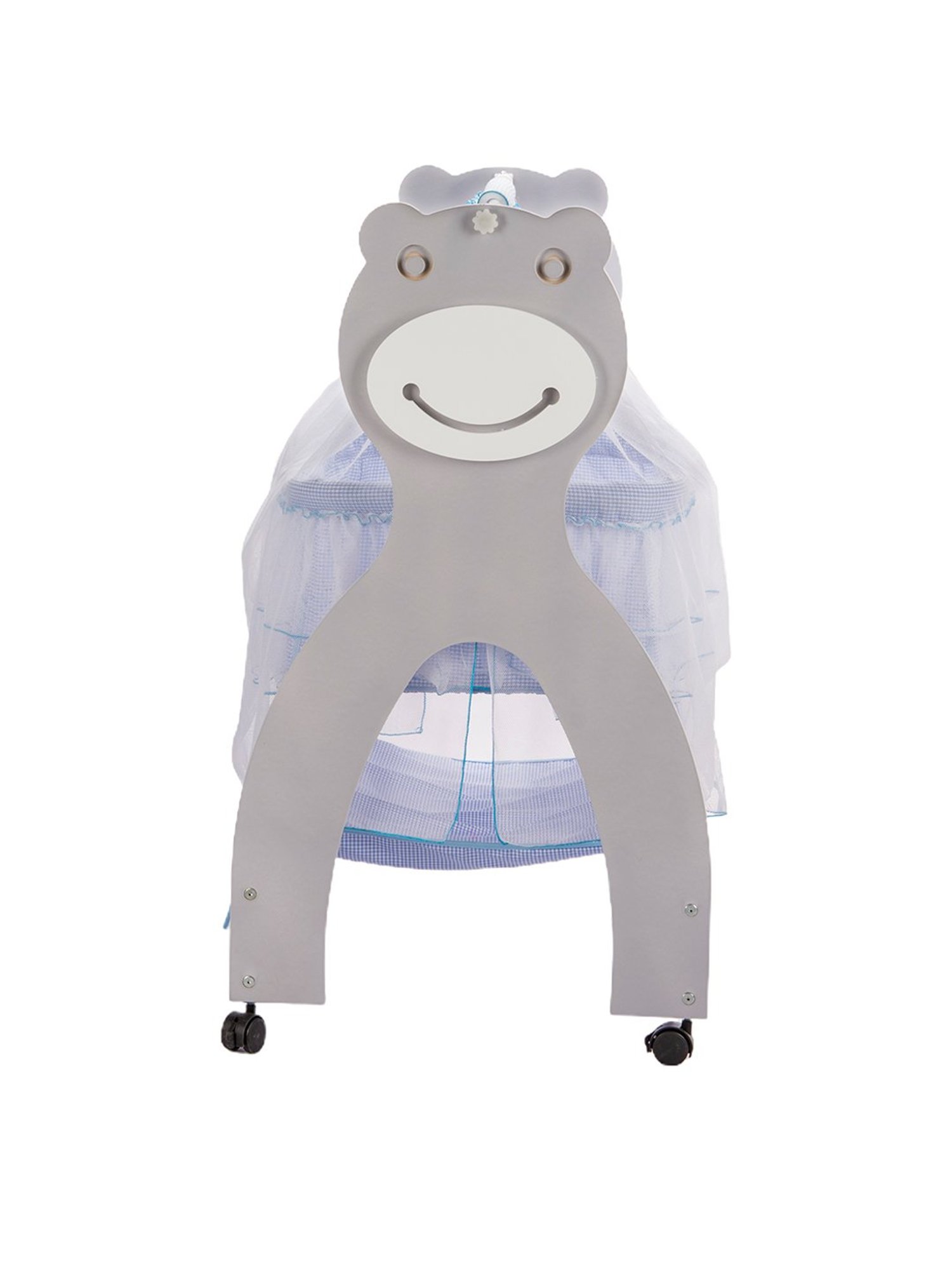 Kiddery Grey Baby Cradle