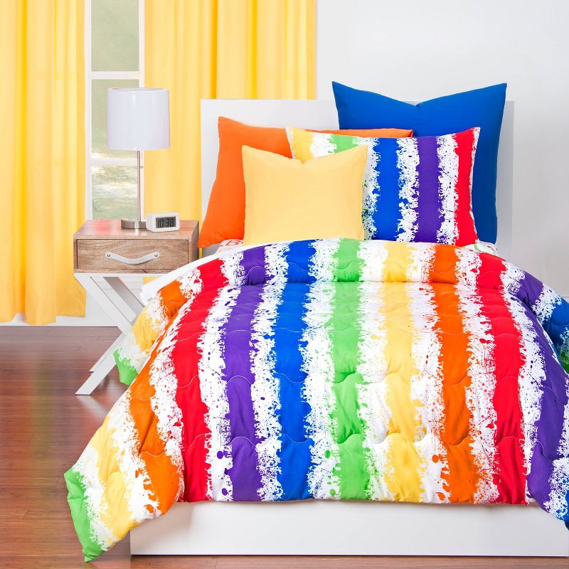 Yellow Solid 84" Rod Pocket Single Curtain Panel - Leaning Linens