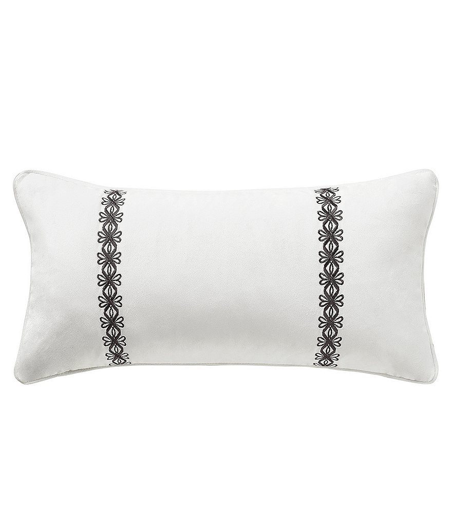 Rose Tree Aleah Embroidered Breakfast Pillow