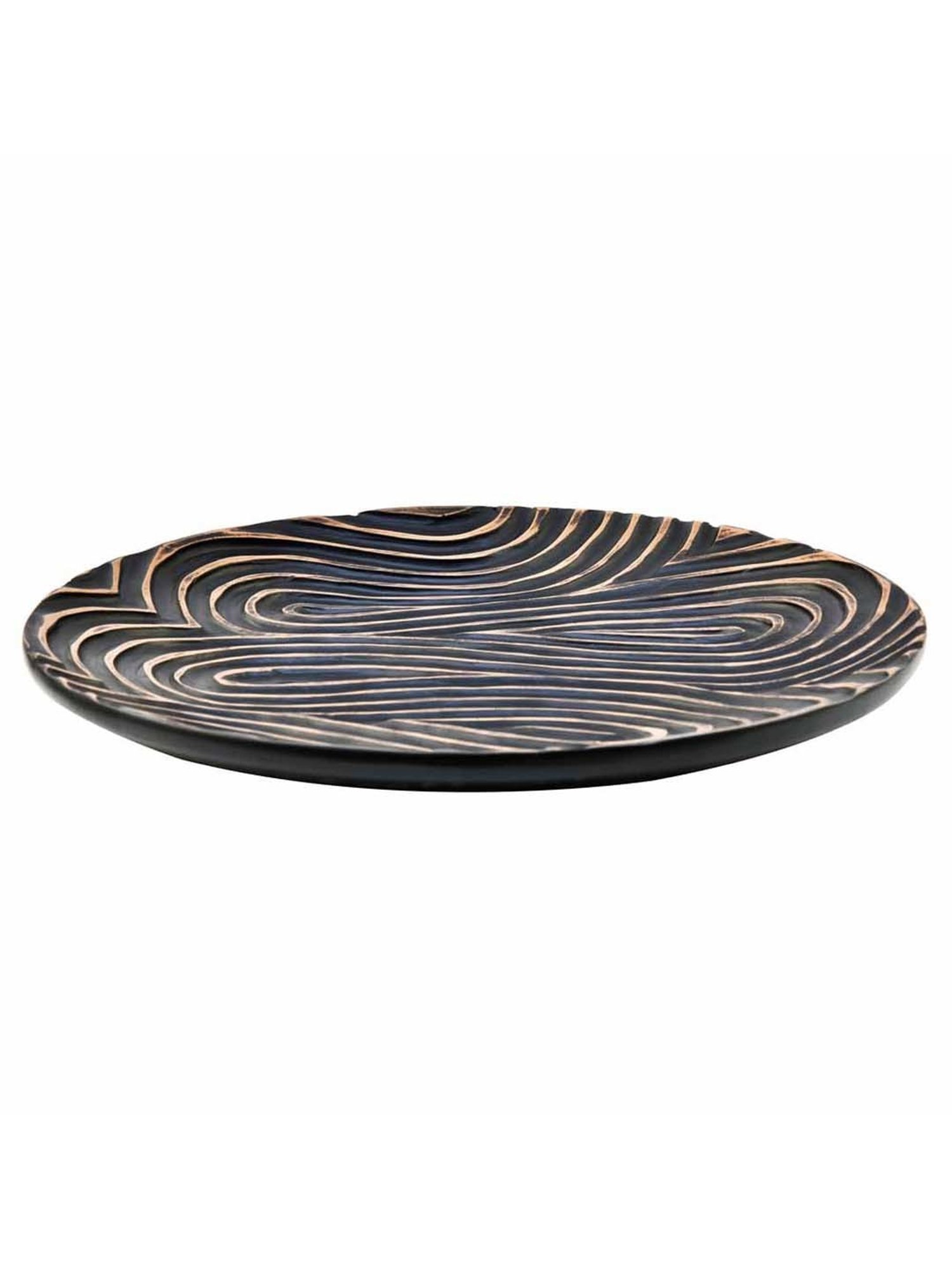 Fabindia Chitra Red Ceramic Large Oval Platter