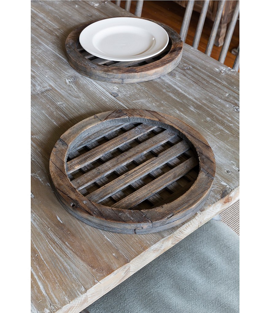 Park Hill Vintage Round Lattice Charger