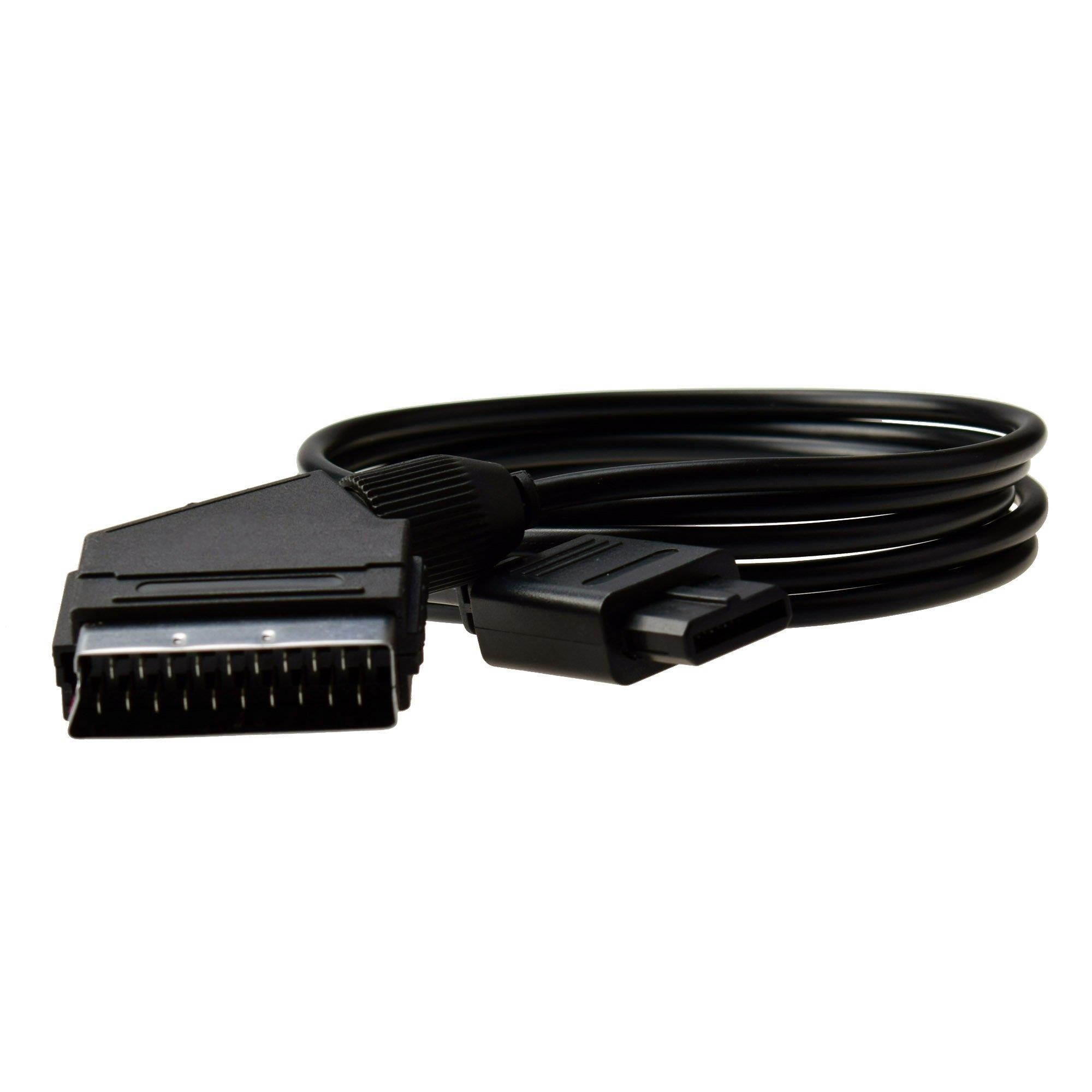 RGB Scart Cable Cord for SNES GameCube N64 NTSC