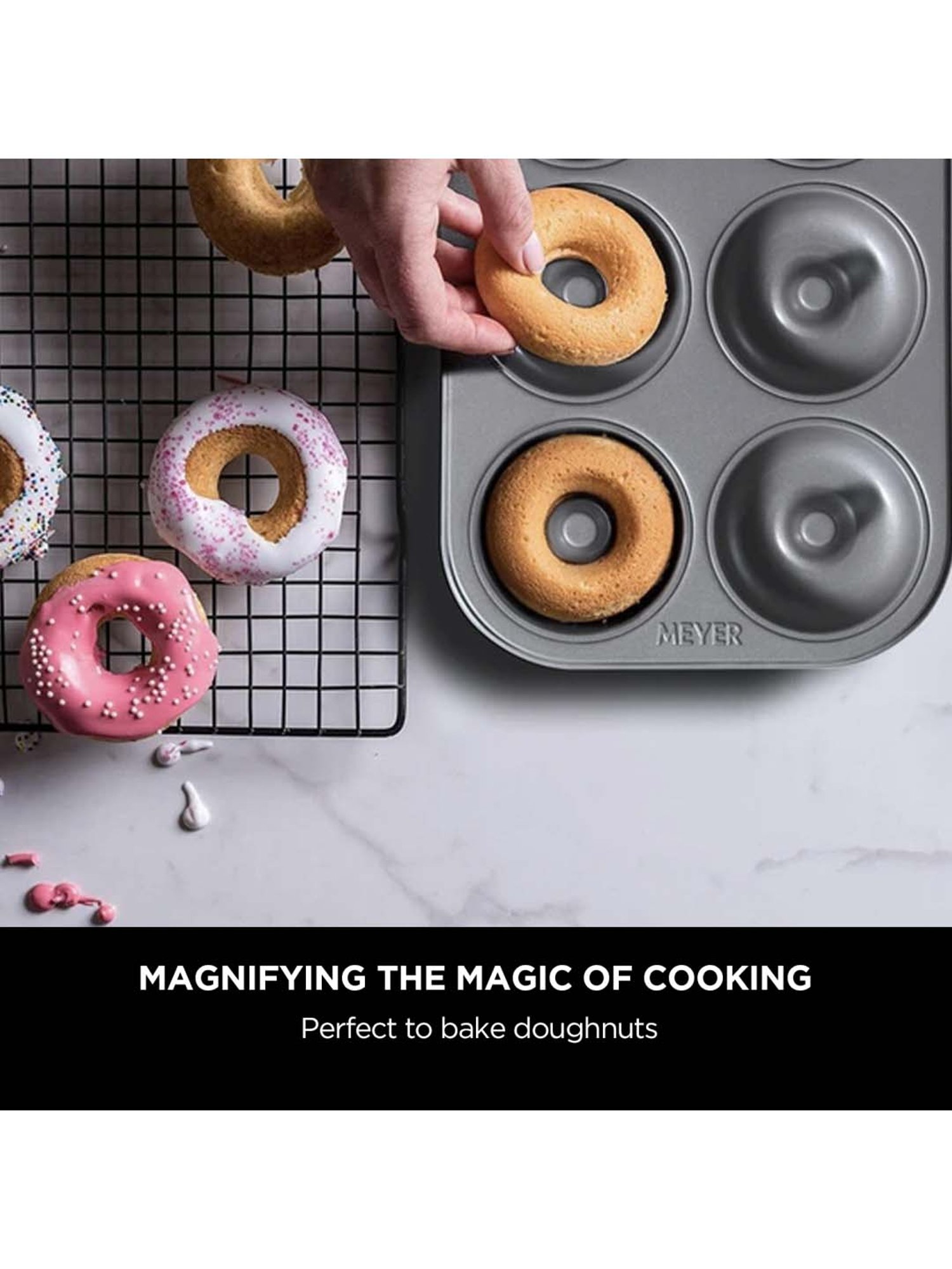 Meyer Bakemaster 6 Cup Doughnut Pan