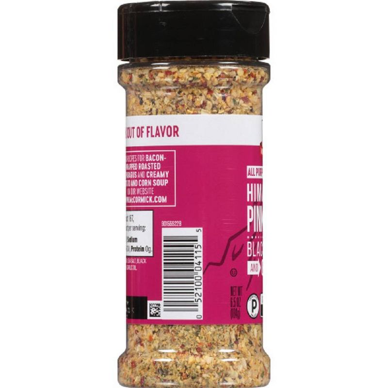 McCormick Pink Sea Salt, Black Pepper, Garlic All Purpose Seasoning - 6.5oz