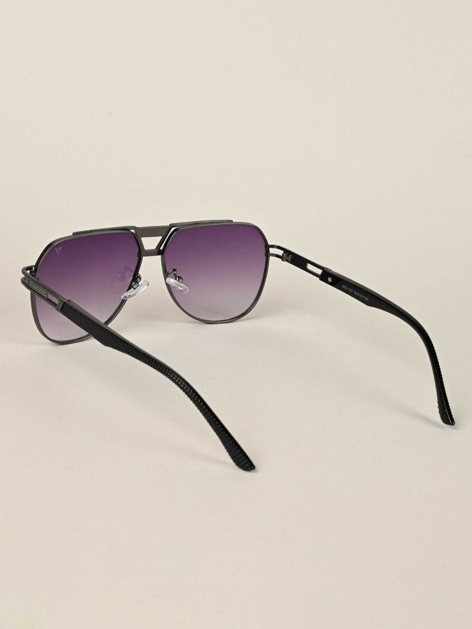 Voyage Purple Aviator UV Protection Unisex Sunglasses