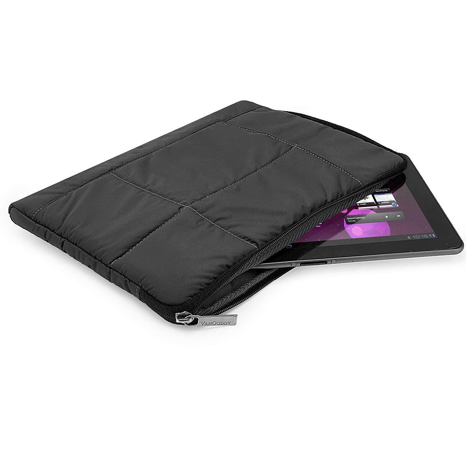 Pillow 10 Inch Case, Premium Soft Carrying Sleeve (Black) for 9 to 10.9 inch Tablet/eBook Readers