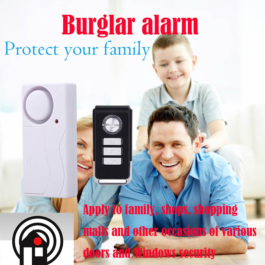 Door Alarm Wireless Anti-Theft Remote Control Door And Window Security Alarms