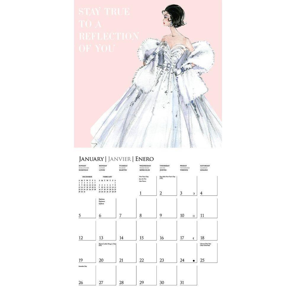 Graphique Classic Barbie Wall Calendar - 16-Month 2020 Calendar, 12"x12" w/ 3 Languages, 4-Month Preview, & Marked Holidays