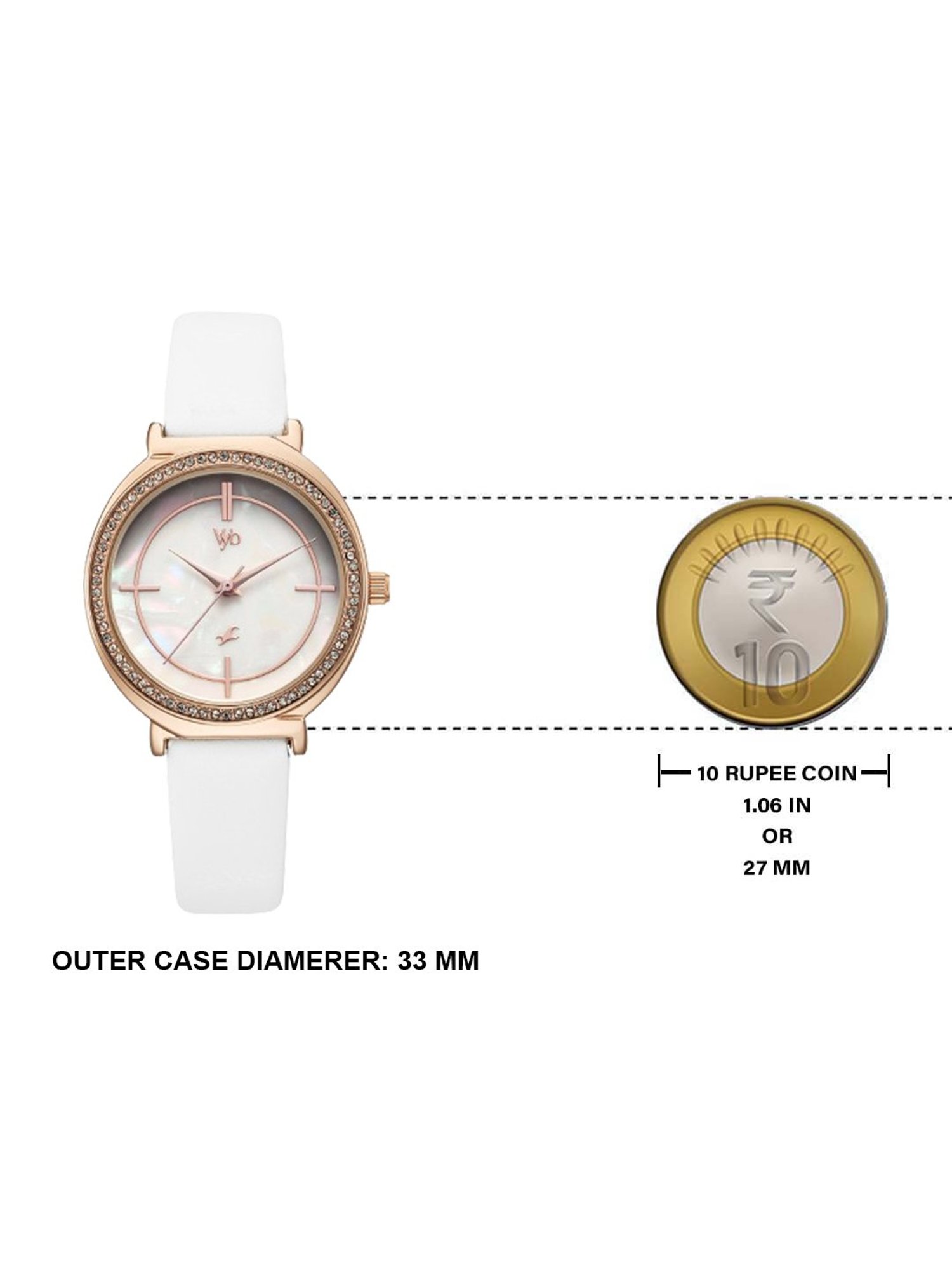 Fastrack Vyb 3.0 FV60044WL01W Analog Watch for Women