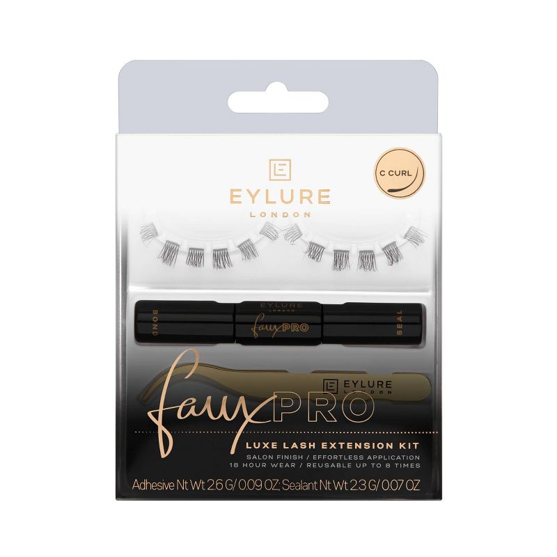 Eylure Faux Pro C Curl Clusters False Eyelashes