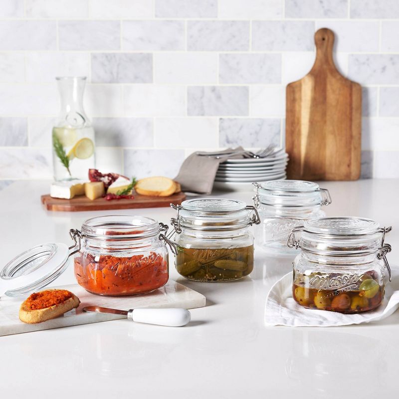 Masontops Pickle Pipe and Pickle Pebble Mason Jar Fermentation Kit - Wide