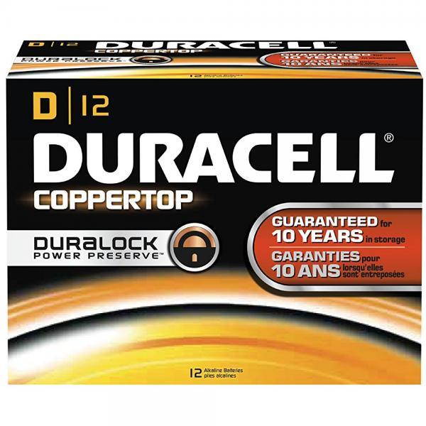 Duracell Coppertop D 12 Pack MN1300