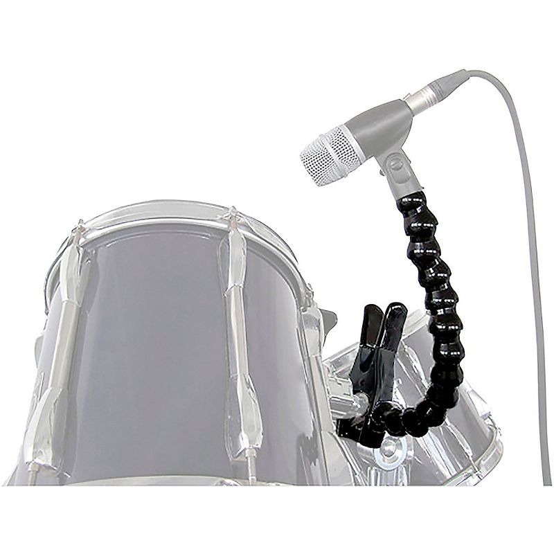 Stage Ninja MIC-12-CB Microphone Mount With Clamp Base Black/Steel