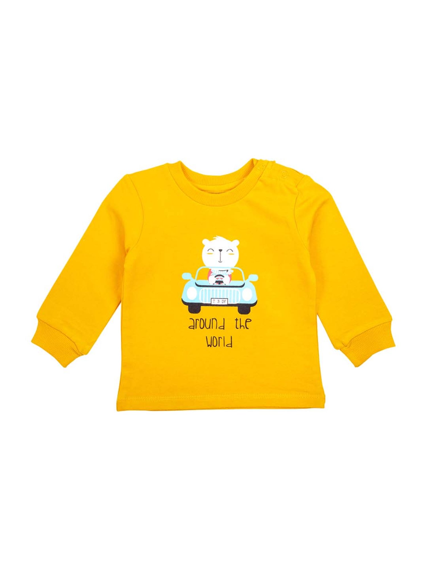 Mee Mee Kids Multicolor Cotton Printed T-Shirts - Pack of 2