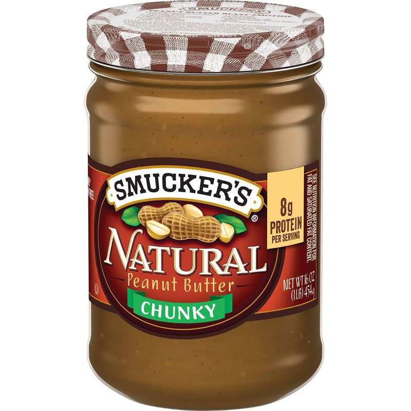 Smucker's Natural Chunky Peanut Butter - 16oz