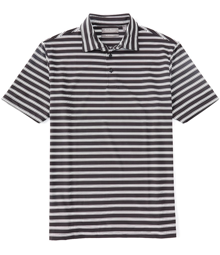 Visconti Petal Print Short-Sleeve Polo Shirt