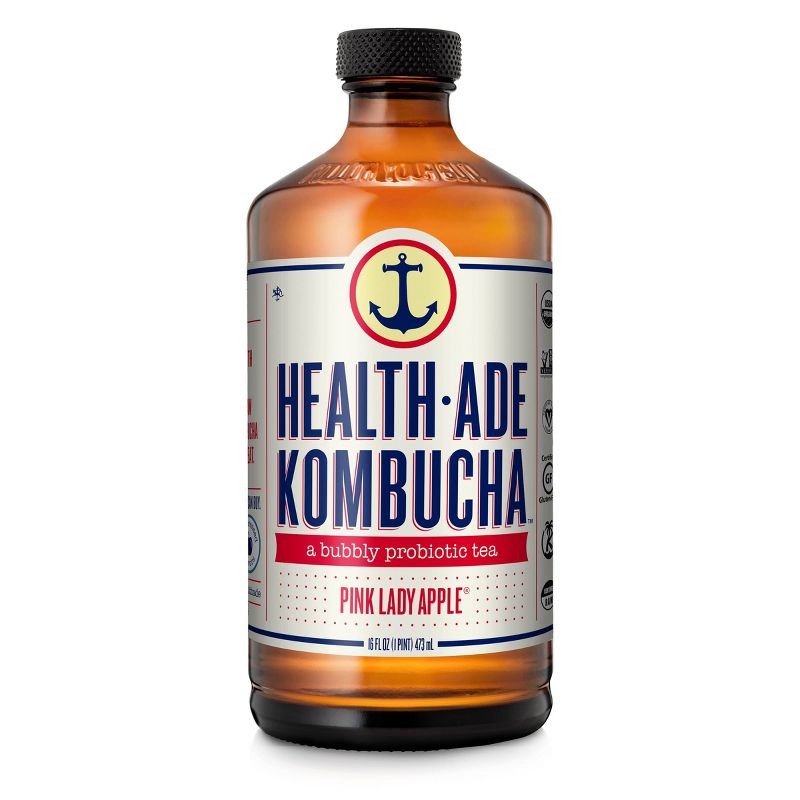 Health-Ade Pink Lady Apple Kombucha - 16 fl oz/4pk