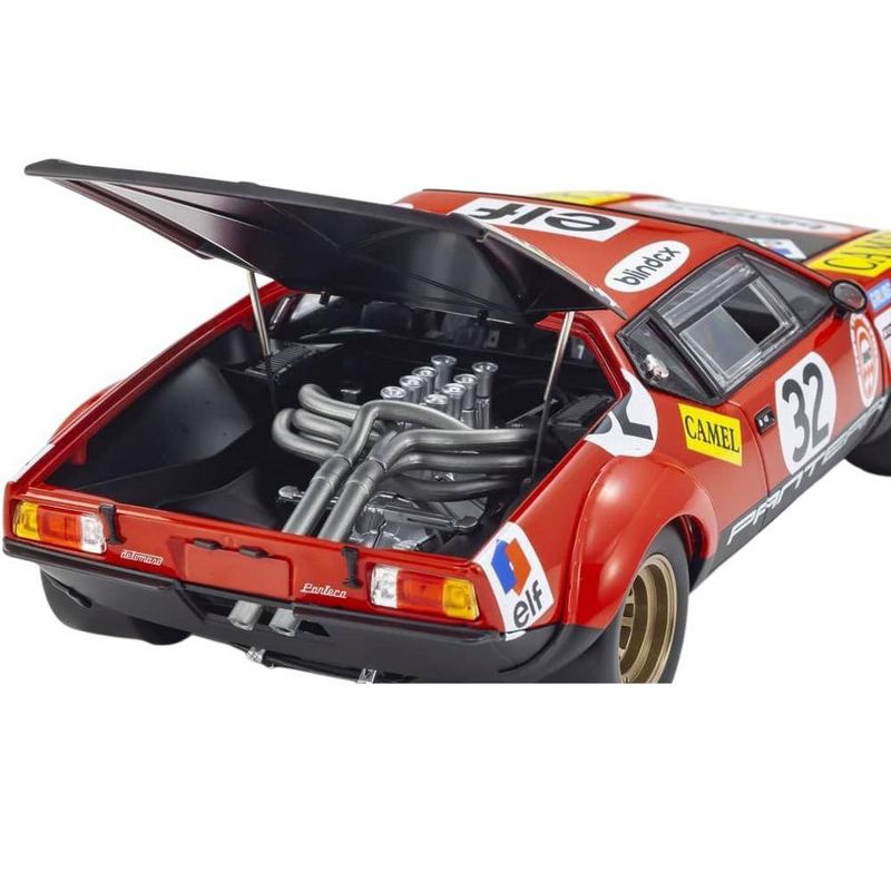 De Tomaso Pantera #32 Jean-Marie Jacquemin - Yves Deprez 24H of Le Mans (1972) 1/18 Diecast Model Car by Kyosho