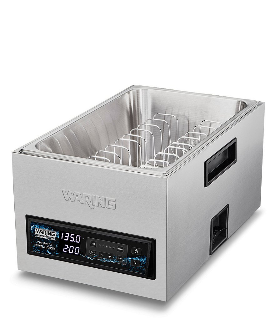 Waring Commercial 25L Thermal Sous Vide Circulator Stainless Steel Integrated Water Bath