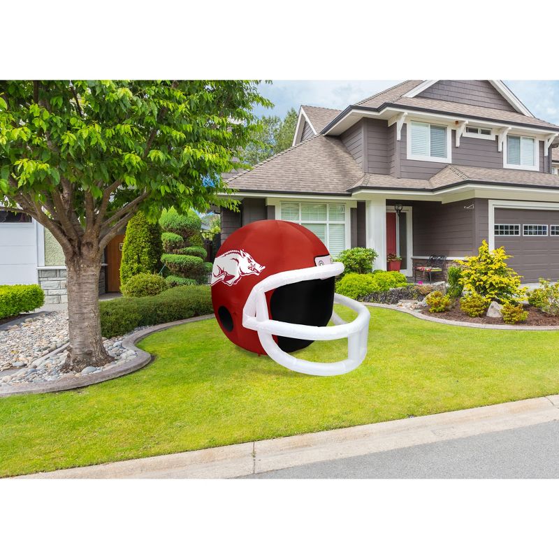 Fabrique NCAA Auburn Team Inflatable Helmet   4 ft., 4 ft Tall, White