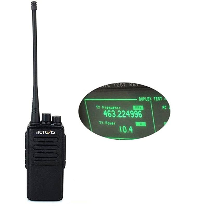 RT1 Two Way Radio Long Range Outdoor, 3000mAh Rechargeable Walkie Talkie 16 Channel VOX 2 Way Radio with Earpiece, for Hiking, Farm (1 Pack)