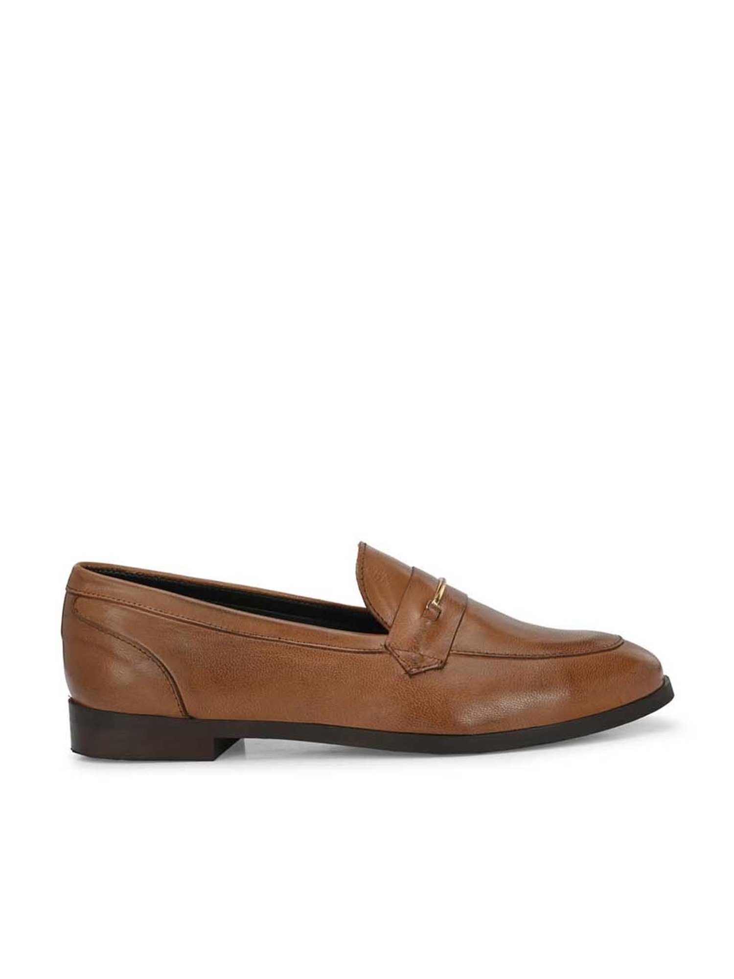 Carlo Romano Women's Tan Casual Loafers
