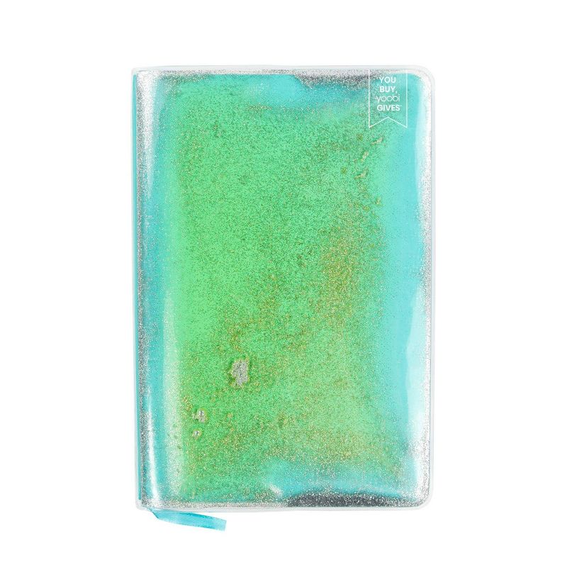 Yoobi™ College Ruled Journal 8"x5.5" Fine Sand Neon