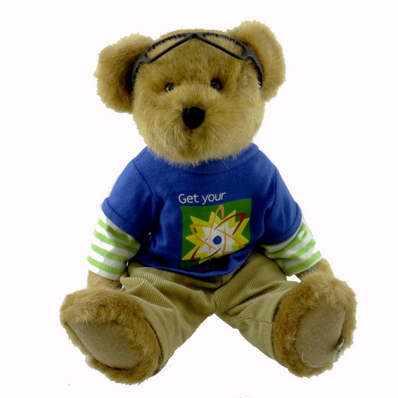 Boyds Bears Plush 12.0" Clarence Geek Bear Forever Boyds Bear  -  Decorative Figurines