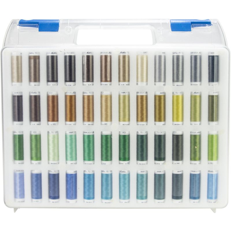 Mettler Poly Sheen Thread Case w/96 Spools