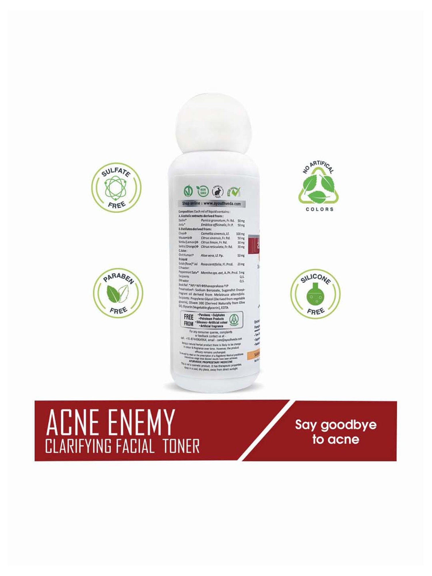 Glowiest Peekaboo AHA PHA Skin Perfecting Toner - 200 ml