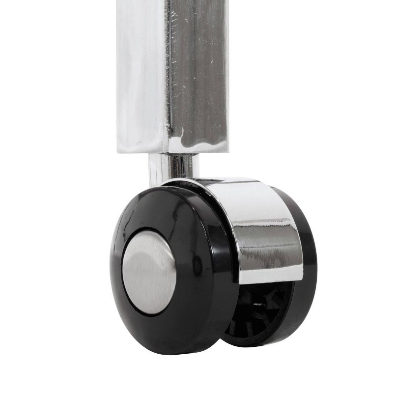 Cutting Table with Grid Silver/White - Sew Ready