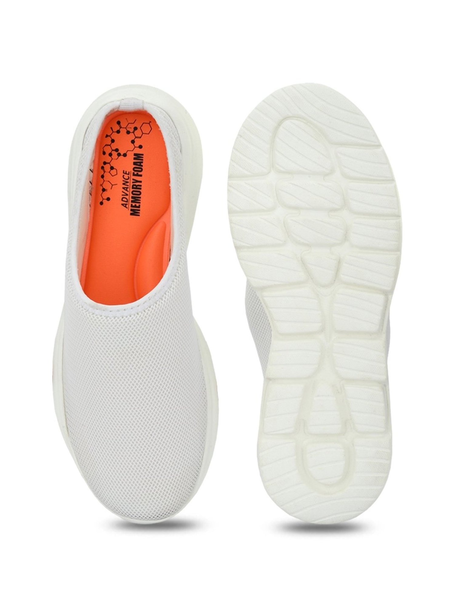 Yuuki Men's White Mule Shoes