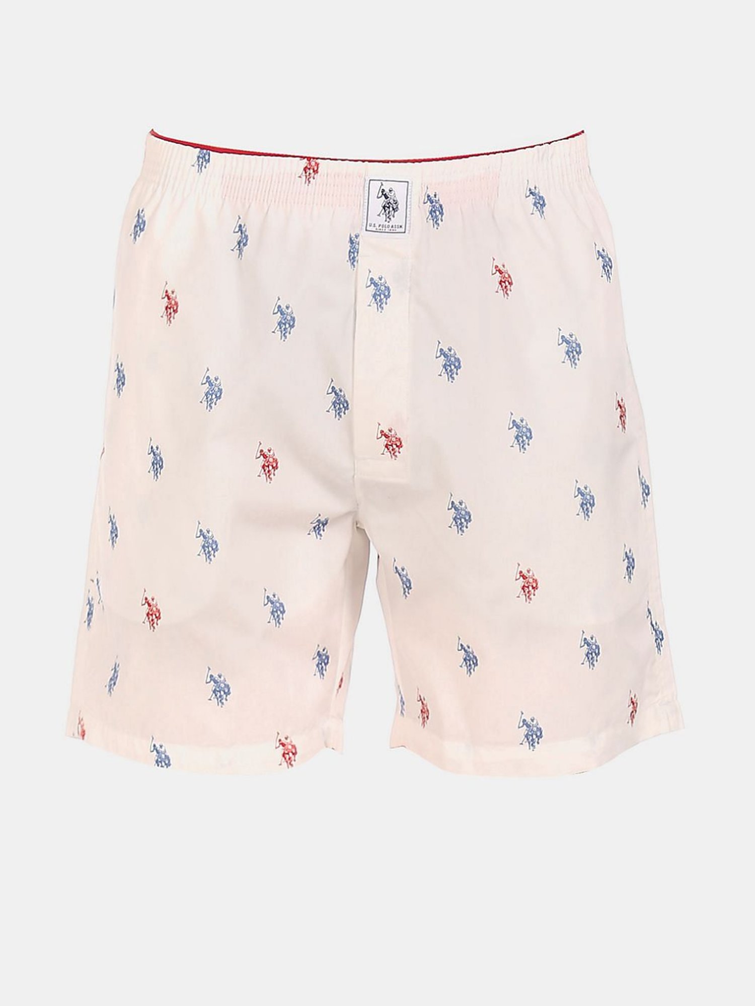 U.S. Polo Assn. Beige Regular fit Printed Boxers