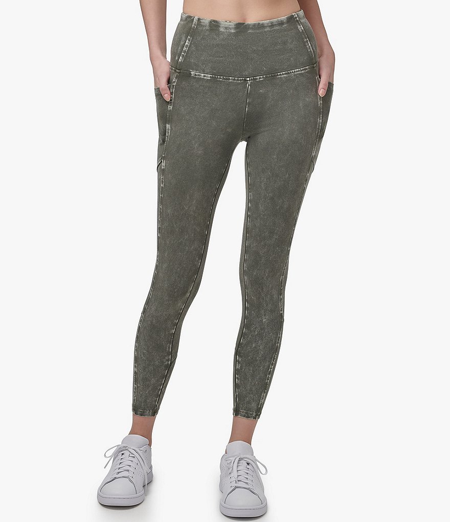 Marc New York Ombre Tie Dye High Rise 7/8 Pull-On Leggings