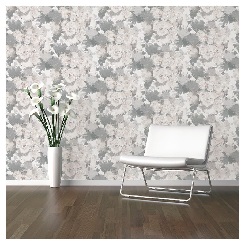 Devine Color Bouquet Floral Peel & Stick Wallpaper Mirage