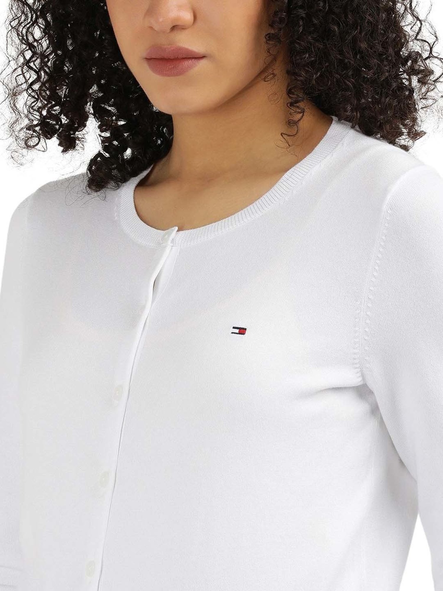 Mafadeny Black Striped Shrug