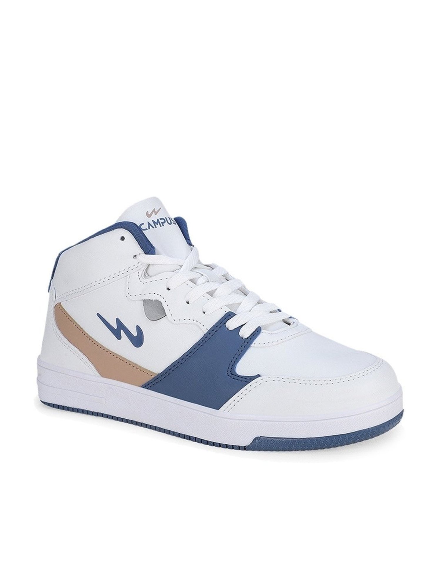 Campus Men's OG-09 Blue Ankle High Sneakers