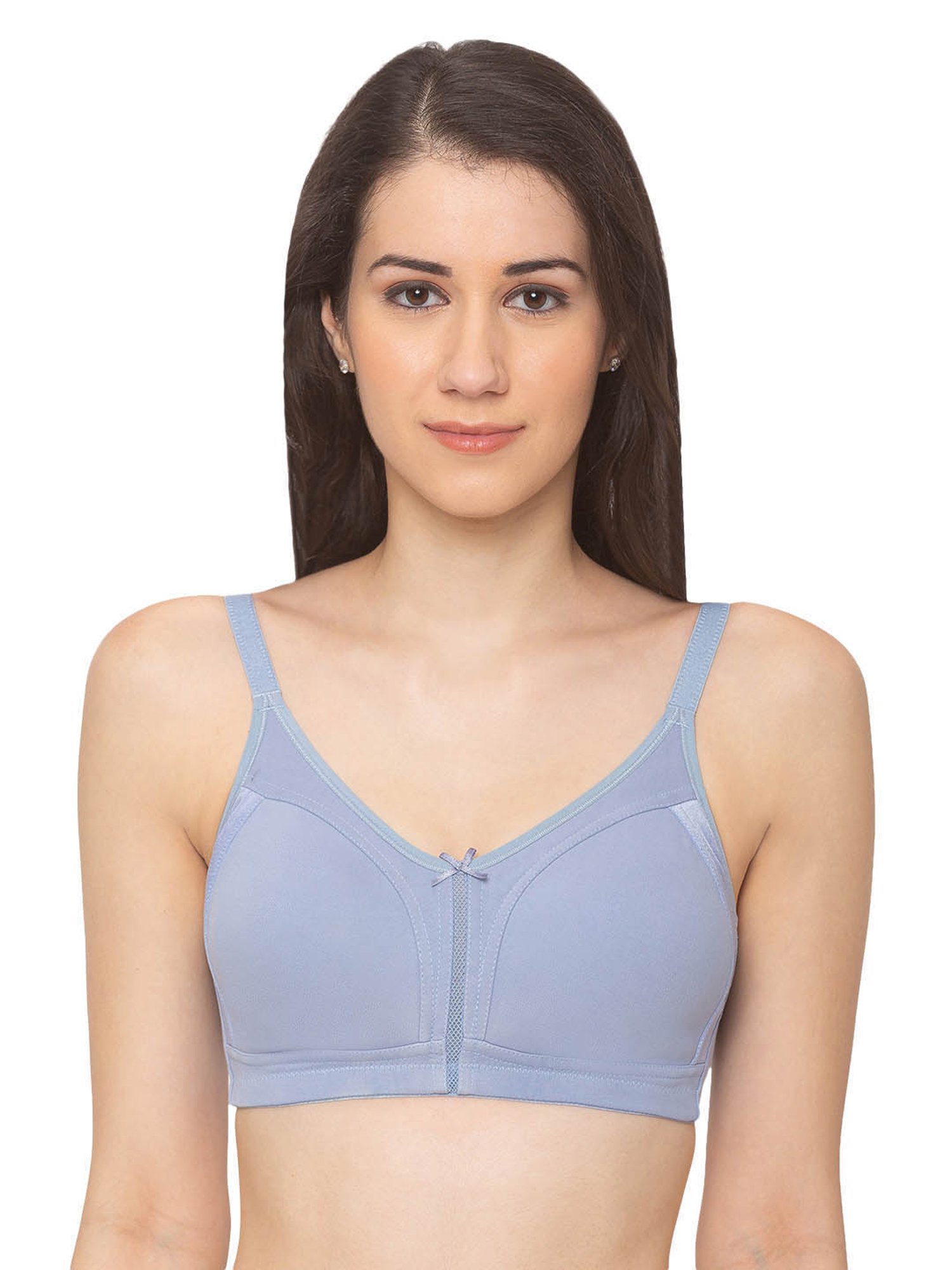 Candyskin Light Blue Non Wired Non Padded Full Coverage Bra