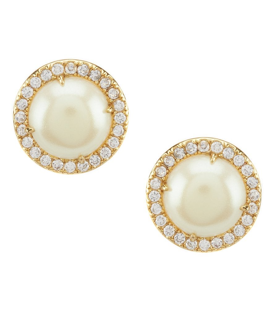 kate spade new york Bright Ideas Pave Halo Stud Earrings